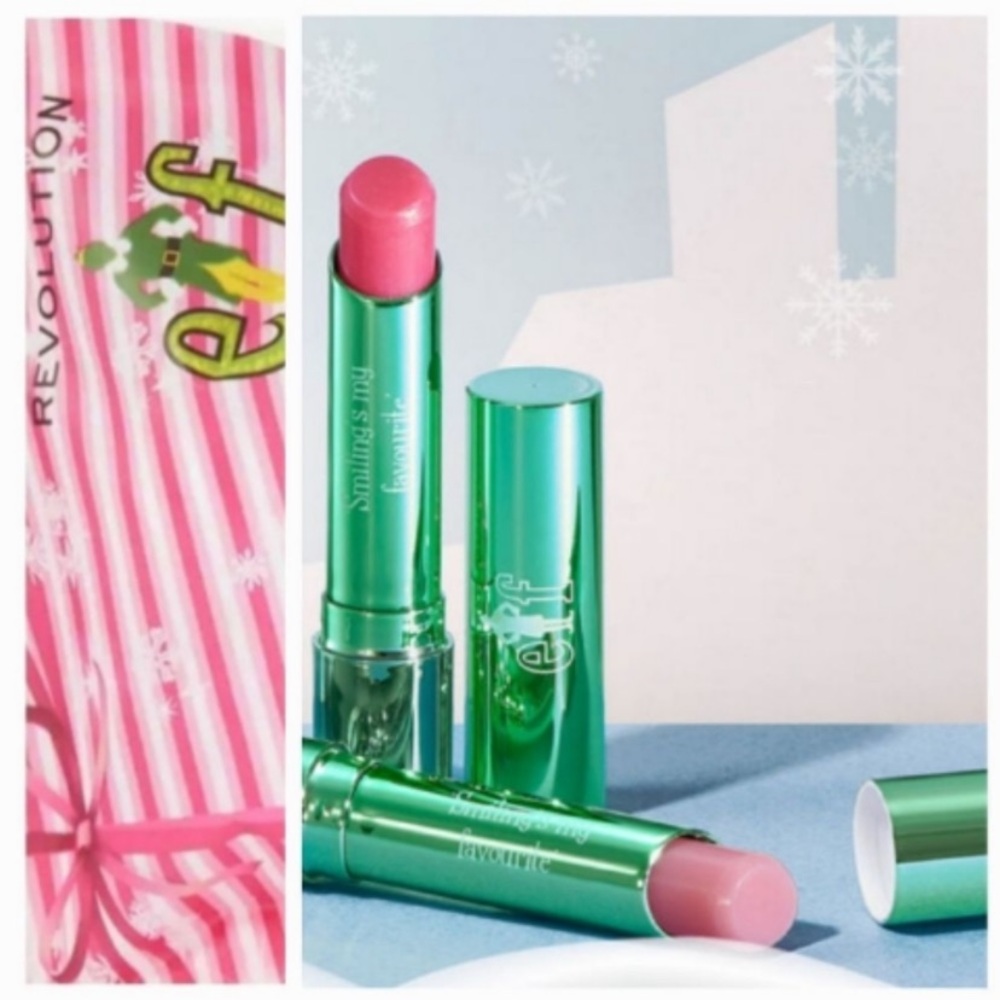 I Heart Revolution x Elf Smiling's My Favourite Lip Balm & Lip Scrub Duo